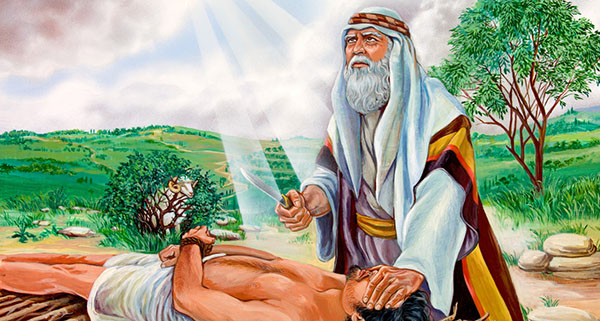 How old was Isaac when he was offered as a sacrifice?
